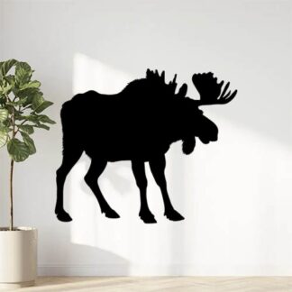 Sticker Autocollant elan cerf chasse animaux  AN2430