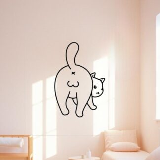 Sticker Autocollant chat animaux  AN2433