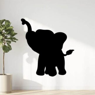 Sticker Autocollant elephant animaux  AN2445