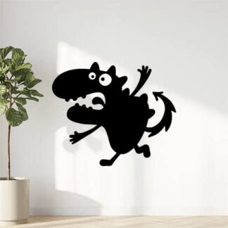 Sticker Autocollant dinosaure fun animaux  AN2452