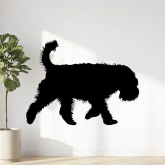 Sticker Autocollant chien terrier animaux  AN2462