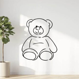 Sticker Autocollant ours  animaux  AN560