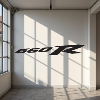 Sticker Autocollant yamaha 660r moto AN87320