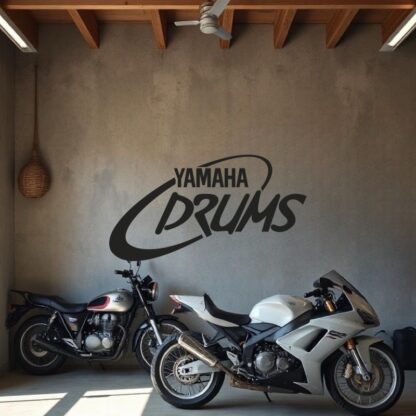 Sticker Autocollant  yamaha_drums moto AN87366