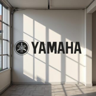 Sticker Autocollant yamaha moto AN87385