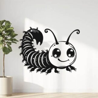 Sticker Autocollant chenille animaux  ANI1032