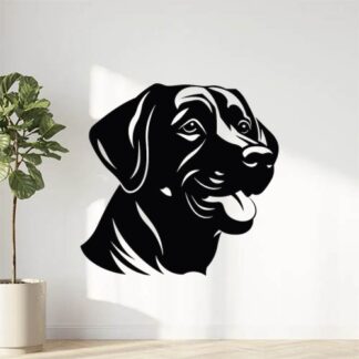 Sticker Autocollant chien labrador animaux  ANI1039