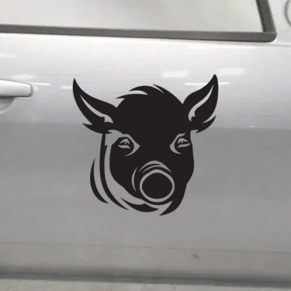 Sticker Autocollant cochon animaux  ANI110