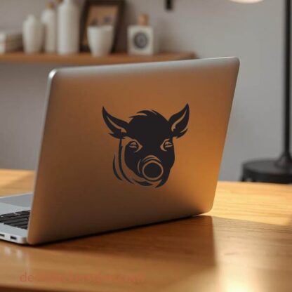 Sticker Autocollant cochon animaux  ANI110