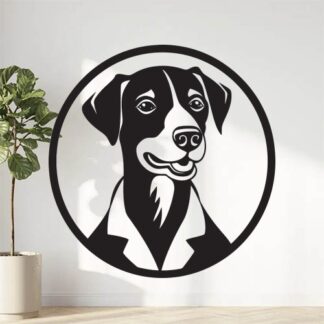 Sticker Autocollant chien animaux  ANI121