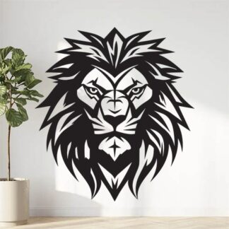 Sticker Autocollant lion animaux  ANI122