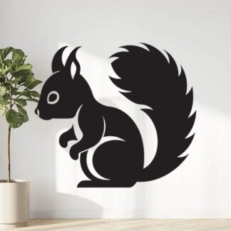 Sticker Autocollant ecureuil animaux  ANI136