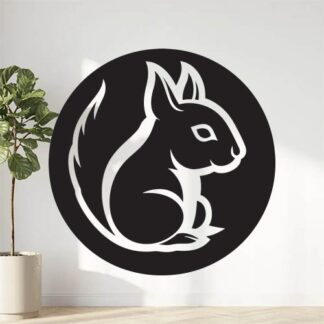 Sticker Autocollant ecureuil animaux  ANI138