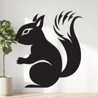 Sticker Autocollant ecureuil animaux  ANI141