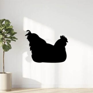 Sticker Autocollant oiseau poule animaux  ANI18750