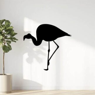 Sticker Autocollant oiseau flamand animaux  ANI18751