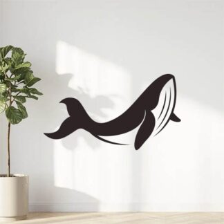 Sticker Autocollant marin baleine animaux  ANI1882