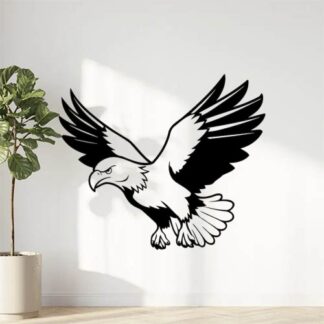 Sticker Autocollant oiseau aigle animaux  ANI2105