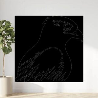 Sticker Autocollant oiseau aigle animaux  ANI2107