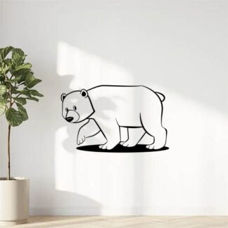 Sticker Autocollant ours animaux  ANI896
