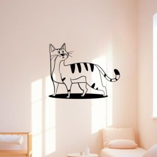 Sticker Autocollant chat animaux  ANI904