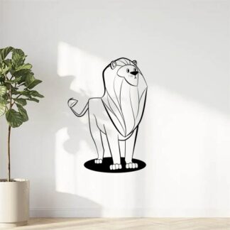 Sticker Autocollant lion animaux  ANI906