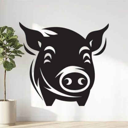 Sticker Autocollant cochon animaux  ANI91