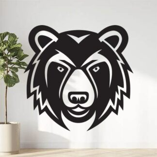 Sticker Autocollant ours animaux  ANI918