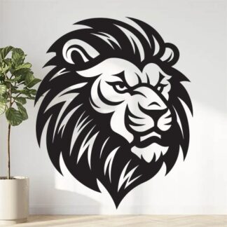 Sticker Autocollant lion animaux  ANI92