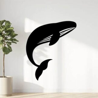 Sticker Autocollant baleine marin animaux  ANX21007