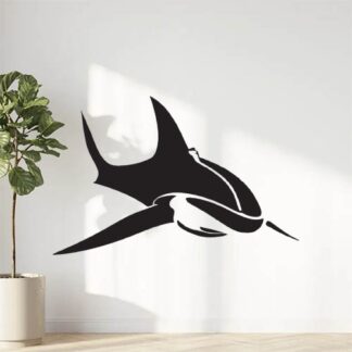 Sticker Autocollant requin marin animaux  ANX21010