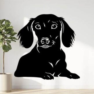 Sticker Autocollant chien animaux  ANX74