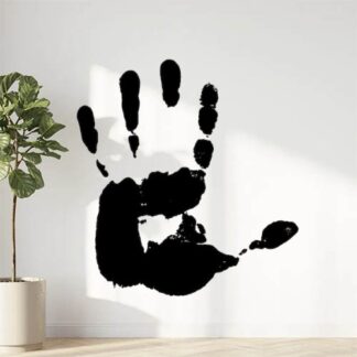 Sticker Autocollant empreinte main  4X4  AS159