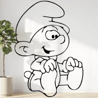 Sticker Autocollant schtroumpfs bébé BD   AST544570