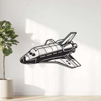 Sticker Autocollant avion vaisseau spacial Auto AT87294