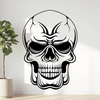 Sticker Autocollant tête de mort Skull AV187294