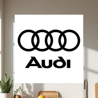 Sticker Autocollant audi logo brand  B1222