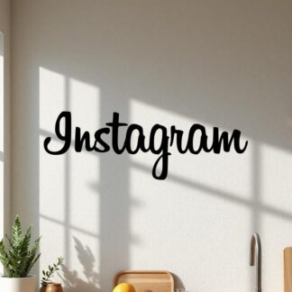 Sticker Autocollant instagram logo brand  B1226