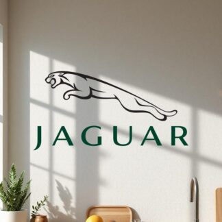 Sticker Autocollant jaguar logo brand  B1236