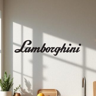 Sticker Autocollant lamborghini logo brand  B1243