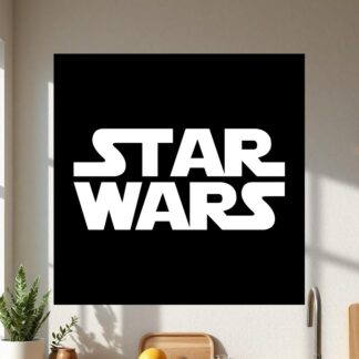 Sticker Autocollant star wars brand  B1249