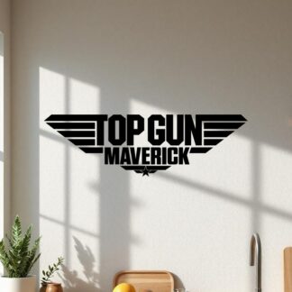 Sticker Autocollant top gun maverick brand  B1250