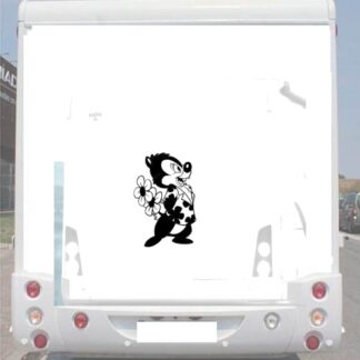 sticker autocollant Camping-car 2 B5SO1