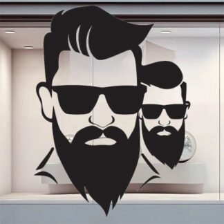 Sticker Autocollant barbier metier  BB22