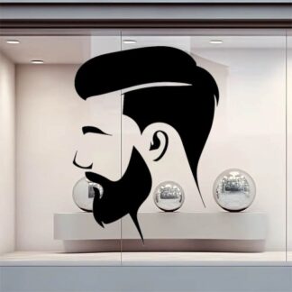 Sticker Autocollant barbier metier  BB35