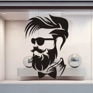 Sticker Autocollant barbier metier  BB37