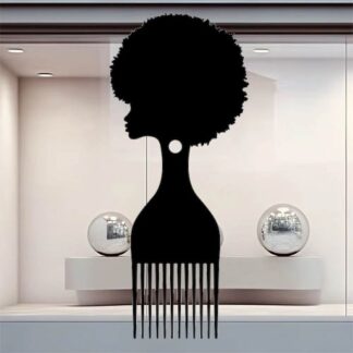 Sticker Autocollant coiffeur barbier  metier  BB44