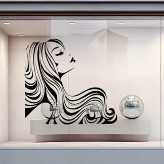 Sticker Autocollant coiffeur barbier  metier  BB47