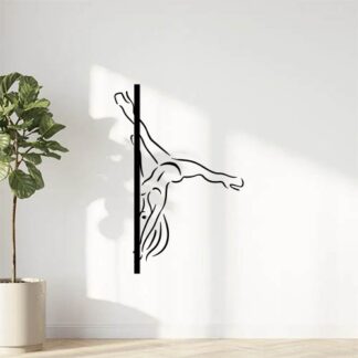sticker autocollant femme pole-danse 7 BQBR1