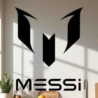 Sticker Autocollant messi logo brand  B1235